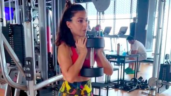 Soha Ali Khan believes in sweating the calories off