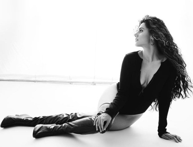 Taapsee Pannu takes the glam game mighty high in a black bodysuit and black thigh boots