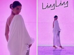 Tara Sutaria in a white toga dress is taking over Dubai in style
