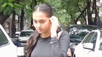Tejasswi Prakash gets clicked by paps outside gym