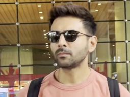 The champ Kartik Aaryan is back in Mumbai with his new hair cut
