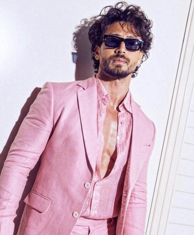 Tiger Shroff gives a fierce twist to the Barbie trend as he rocks a pink pantsuit