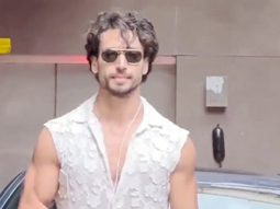 Tiger Shroff poses for paps as he gets clicked in the city