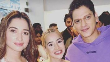 Tamannaah Bhatia and Vijay Varma steal the spotlight in candid shot from Aakhri Sach screening, posted by Uorfi Javed; see pic