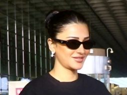 Walk like a Boss lady! Shruti Haasan at the airport