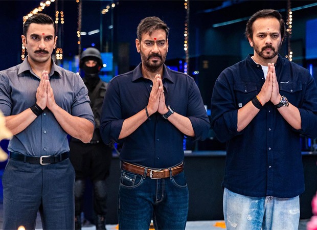 Ajay Devgn, Ranveer Singh, and Rohit Shetty launch Singham Again; see pics