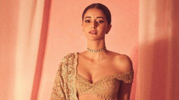 Ananya Panday’s off shoulder blouse is the statement of this outfit