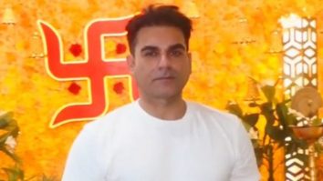 Arbaaz Khan visits Tseries office for Ganpati Bappa’s veneration