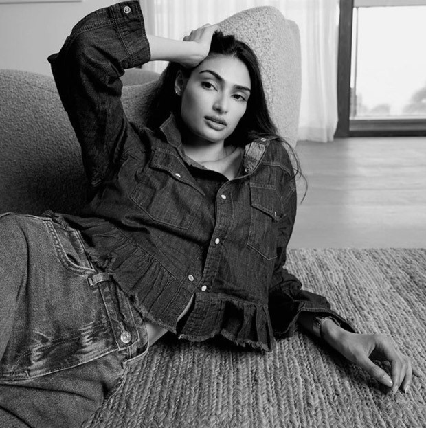 Athiya Shetty's spin on denim on denim trend is a blend of comfort and style