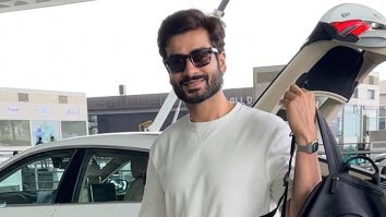 Casual yet stylish Sunny Kaushal gets clicked at the airport