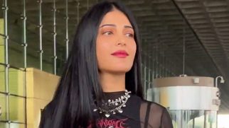 Emo girl! Shruti Haasan slays the all black airport look