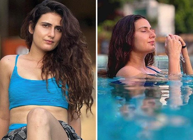 Fatima Sana Shaikh enjoys some quality time by the pool in blue bikini in Goa, see photos 