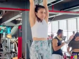 Fitness freak! Soha Ali Khan hits the gym