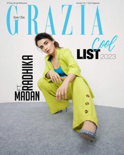 Radhika Madan on the cover of Grazia 2023