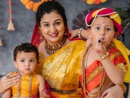 Janmashtami 2023: Kantara star Rishab Shetty shares adorable pics of kids Ranvit and Radhya dressed as Lord Krishna and Radhe