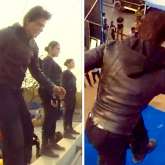 Jawan: Action director Ferdi Fischer shares a glimpse of Shah Rukh Khan shooting high-octane bridge jump stunt; watch
