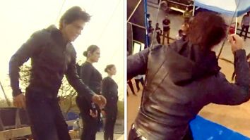 Jawan: Action director Ferdi Fischer shares a glimpse of Shah Rukh Khan shooting high-octane bridge jump stunt; watch Jawan: Action director Ferdi Fischer shares a glimpse of Shah Rukh Khan shooting high-octane bridge jump stunt; watch