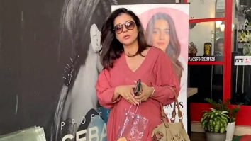 Kajol gets clicked in the city by paps
