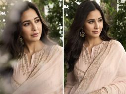Katrina Kaif makes a stellar case for ethnic wear with her minimal chic pastel Anarkali by Anamika Khanna