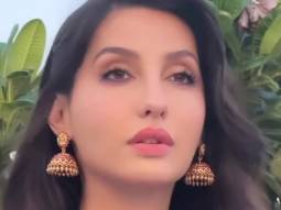 Nora Fatehi swoons us with her saree look as she goes the traditional way