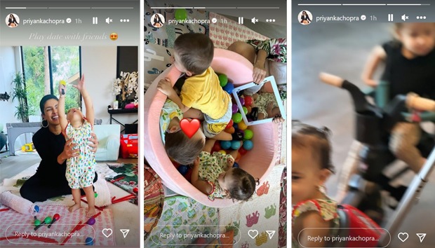 Priyanka Chopra Jonas shares glimpse from joyful ‘Play Date’ with her daughter Malti Marie; see pictures