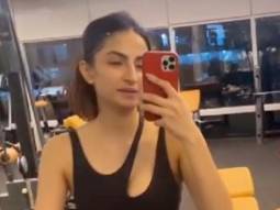 Palak Tiwari’s fun banter with mom Shweta Tiwari at the gym