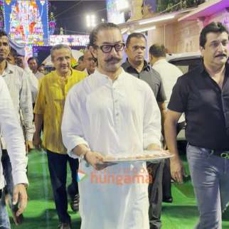 Photos: Aamir Khan, Adah Sharma and others snapped at Ashish Shelar's Ganpati