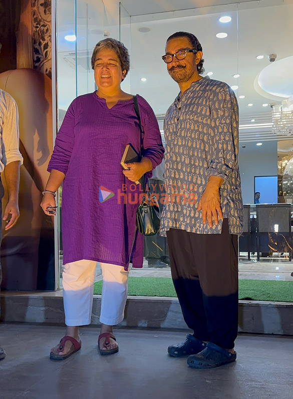 photos aamir khan and reena dutta snapped in bandra 3