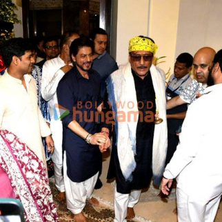 Photos: Celebs snapped at CM's residence for Ganpati Darshan