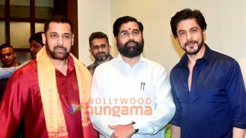 Photos: Celebs snapped at CM’s residence for Ganpati Darshan