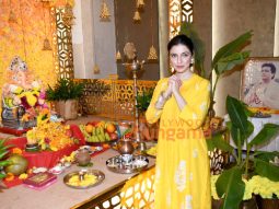 Photos: Celebs snapped attending the Ganpati puja at the T-Series’ office