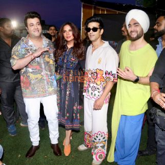 Photos: Fukrey 3 cast snapped at a college fest in Juhu