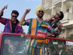 Photos: Fukrey 3 cast snapped promoting the film in Delhi