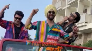 Photos: Fukrey 3 cast snapped promoting the film in Delhi