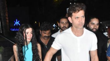 Photos: Hrithik Roshan and Saba Azad snapped at Hakkasan in Bandra