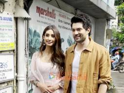 Photos: Rajveer Deol and Paloma Thakeria snapped promoting their film Dono