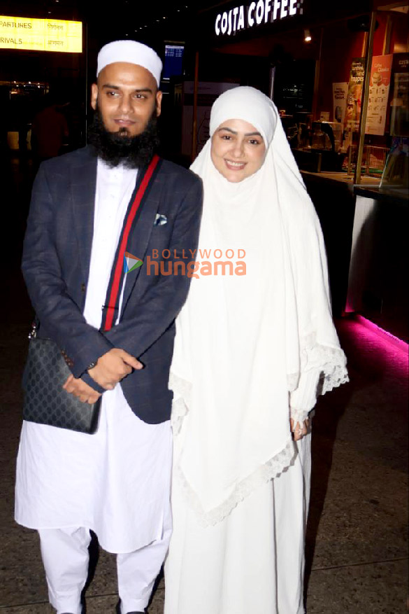 photos raveena tandon rasha thadani navya naveli nanda and sana khan snapped at the airport 4