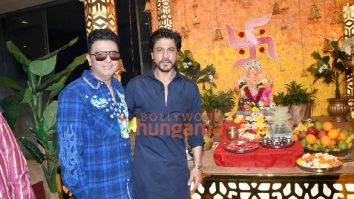 Photos: Shah Rukh Khan snapped at T-Series office for Ganesh Chaturthi celebration