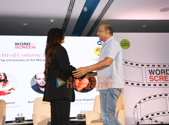 photos sonam kapoor ahuja and ashutosh gowariker graces word to screen event at jio mami mumbai film festival 5