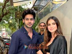 Photos: Tara Sutaria and Abhimanyu Dassani snapped at Sanjana Sanghi’s birthday bash