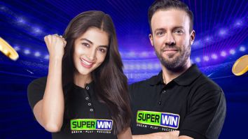 AB de Villiers and Pooja Hegde become the face of SuperWin