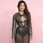 Priyanka Chopra at Victoria's Secret NYFW event in see-through