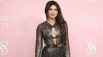 Priyanka Chopra lights up the Victoria’s Secret NYFW event in a mesmerizing metallic sheer gown by Giambattista Valli