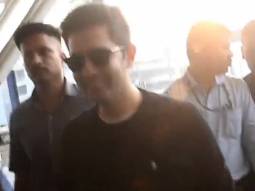 Raghav Chadha is all smiles as paps congratulate him at the airport