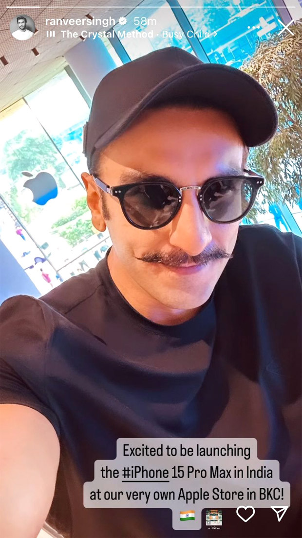 Ranveer Singh gears up to launch iPhone 15 Pro Max in India