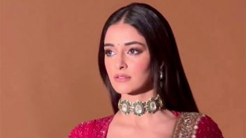 Rocking in red! Ananya Panday