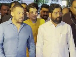 Salman Khan & Eknath Shinde get clicked together by paps