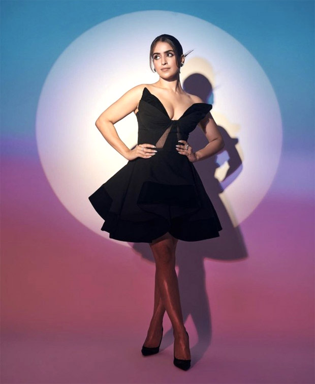 Sanya Malhotra's butterfly-inspired black dress steals the spotlight at the GQ India Awards
