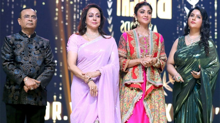 Shilpa Shetty, Hema Malini, Amruta Fadnavis and others celebrate Dr. Yogesh lakhani’s birthday at the 5th Bright Awards