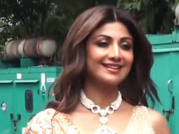 Shilpa Shetty’s orange lehenga is making statements!